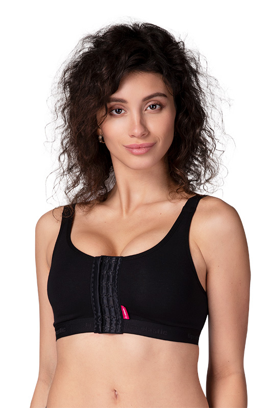 Compression bras after breast surgery