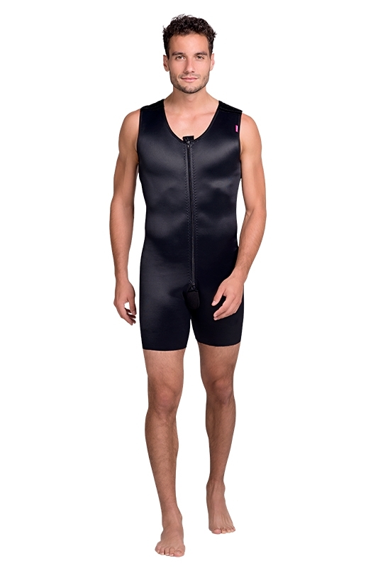 Men compression body suit MGmm Comfort - lipoelasticshop.com