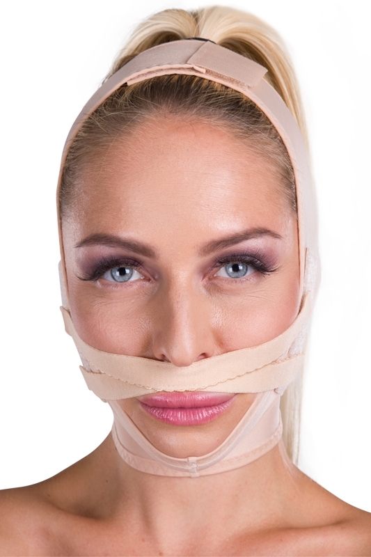 Compression facial garment FM lip lift  - lipoelasticshop.com