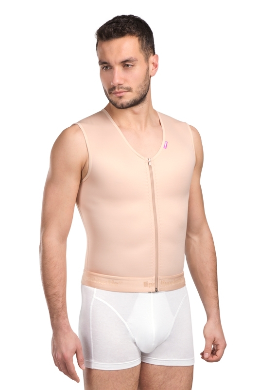 Mens compression vest MTm Comfort - lipoelasticshop.com