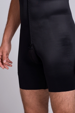 Men compression body suit MGmm Comfort - lipoelasticshop.com