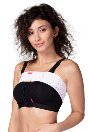 Buy Post-op bra after breast enlargement or reduction - Black size M