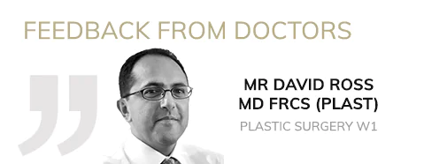 MR DAVID ROSS MD FRCS(PLAST)